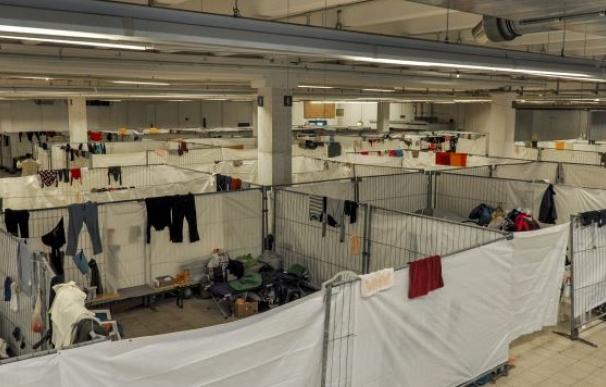 Imagen de un centro de acogida de refugiados en Alemania