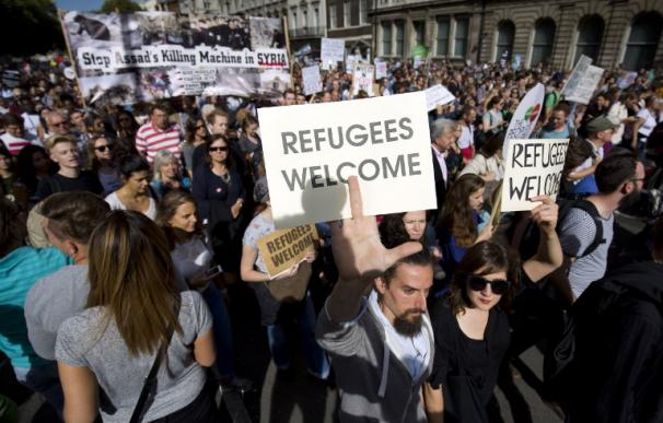 Europa sale a la calle a favor de los refugiados