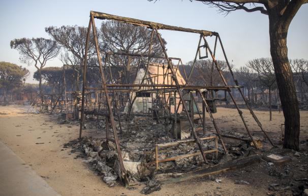 FOE y Asaja cifran en más de 15 millones las pérdidas del sector turístico y agrícola tras el incendio de Moguer