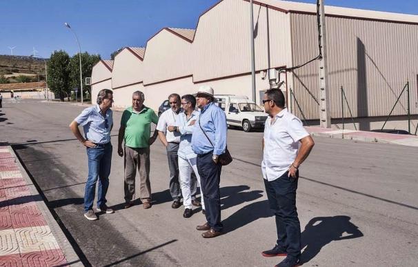 El Ayuntamiento de Utrillas traslada al Gobierno aragonés sus peticiones para mejorar la competitividad industrial