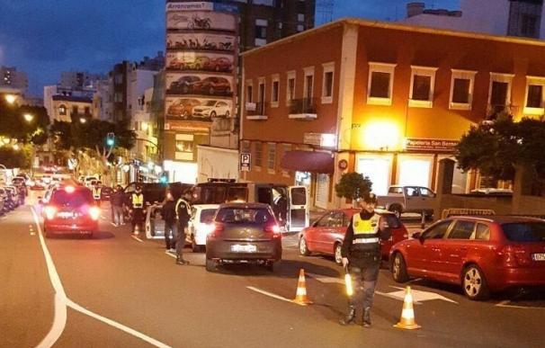 El despliegue especial de la Policía Local de Las Palmas de Gran Canaria se salda con dos detenidos