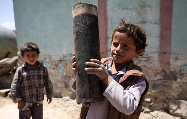 UNICEF denuncia que cada día ocho niños son asesinados o mutilados en Yemen