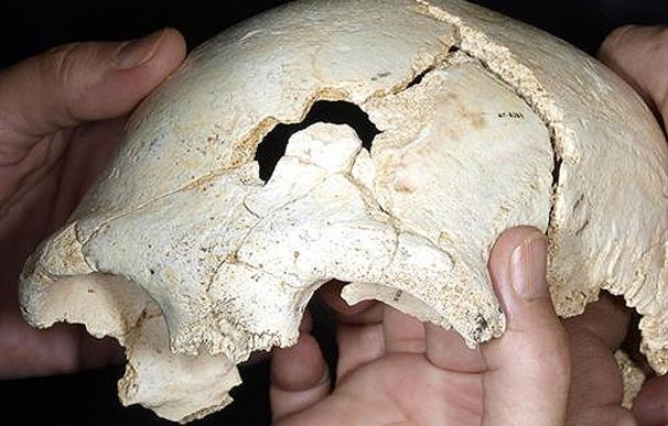 Los investigadores encuentran los restos de un cráneo de 500.000 en el yacimiento de Atapuerca