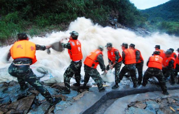 Las inundaciones en China dejaron 823 muertos y 437 desaparecidos hasta ahora