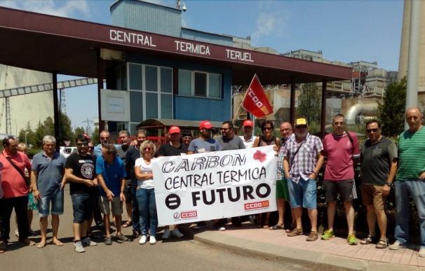 CC.OO. exige el mantenimiento de la Central Térmica de Andorra para evitar el cierre del sector en España