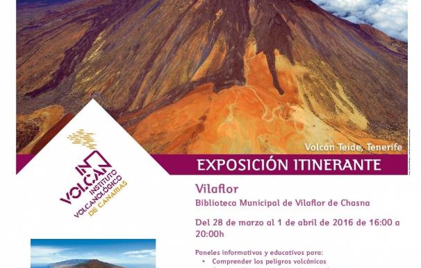 La exposición itinerante 'Los volcanes salen a la calle' llega a Vilaflor (Tenerife)