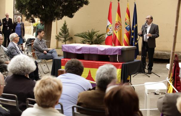 El Gobierno aragonés trabaja ya en una ley de memoria democrática