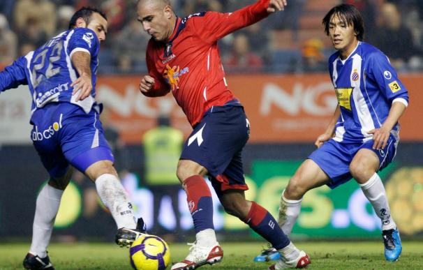 La salvación y la despedida de Tamudo centran la atención del Espanyol ante Osasuna