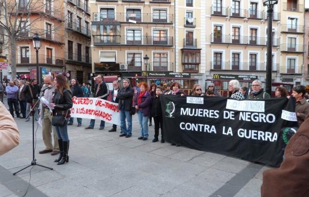 Centenares de personas se concentran en Castilla-La Mancha contra el acuerdo UE-Turquía sobre inmigrantes
