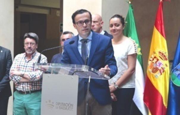 Miguel Ángel Gallardo asegura que la provincia de Badajoz "no podría respirar" sin la Diputación