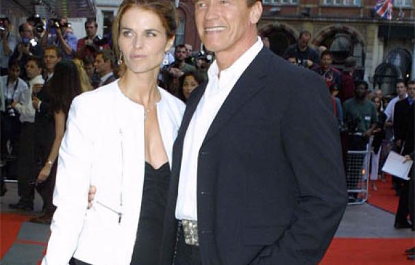La mujer de Schwarzenegger y su amante dieron a luz con cinco días de diferencia