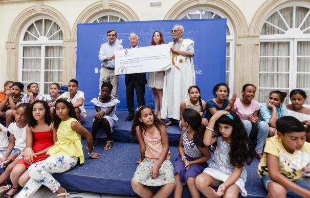 Diputación financia, con una subvención de 7.000 euros, los traslados del programa 'Vacaciones en Paz'