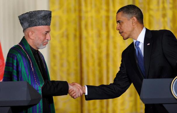 Obama y Karzai resaltan las buenas relaciones aunque reconocen los desacuerdos