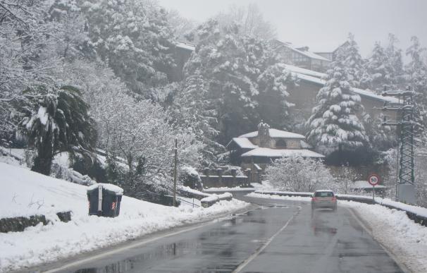El viento y la nieve tendrán hoy en riesgo a siete provincias del noreste peninsular