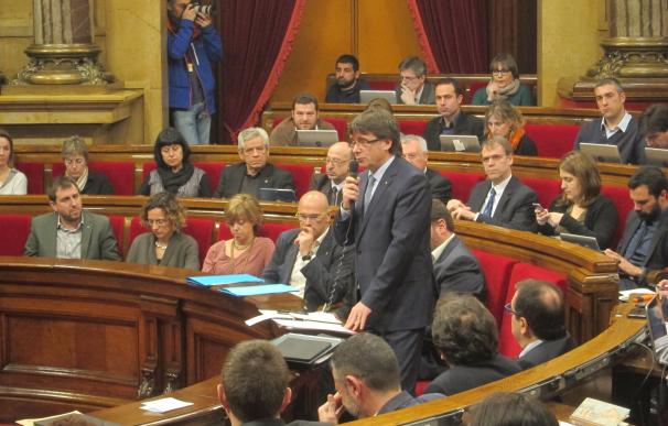 Puigdemont: la reunión con Sánchez demuestra que son el "Govern del pacto"
