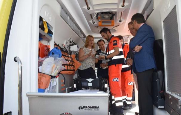 EPES renueva dos de las siete UVI móviles del 061 en Málaga aumentando el espacio en la cabina asistencial