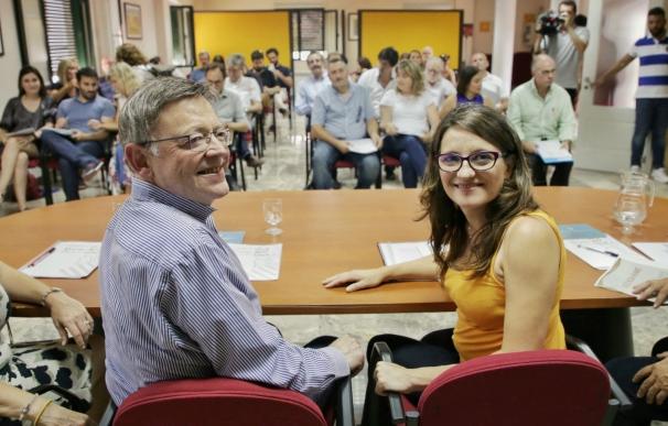 Puig y Oltra celebran el cumplimiento del 78,6% de los compromisos del Consell "sin triunfalismo" ni "ocurrencias"
