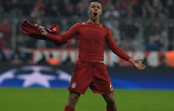 Thiago culminó la heroica remontada del Bayern de Pep