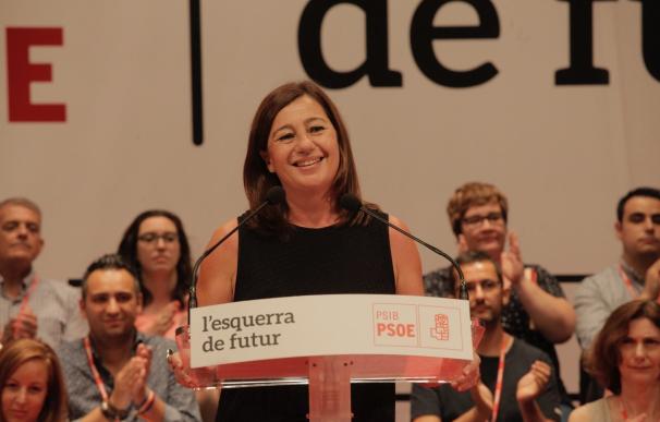 Francina Armengol es ratificada como secretaria general del PSIB en el 13º Congreso regional