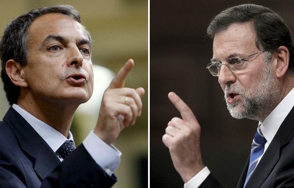 El enfrentamiento personal entre Zapatero y Rajoy ha restado minutos a debatir sobre la crisis