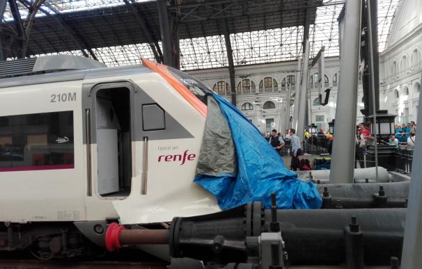 El SEM rebaja a 40 la cifra de heridos en el accidente de tren de estación de França