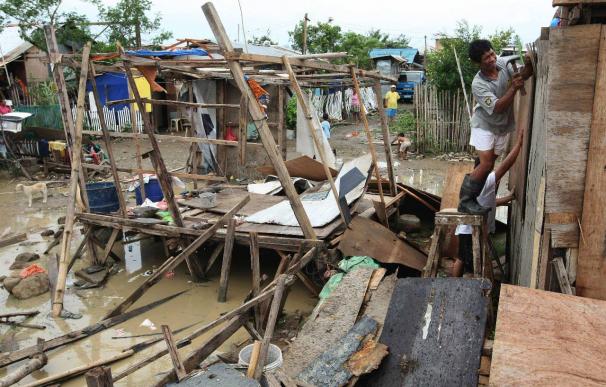 El tifón "Conson" deja 16 muertos y 22 desaparecidos en el norte de Filipinas