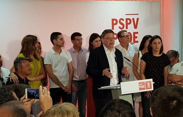 Los socialistas Manolo Mata, Jorge Rodríguez, José Muñoz y Toñi Serna se perfilan para la nueva Ejecutiva de Ximo Puig