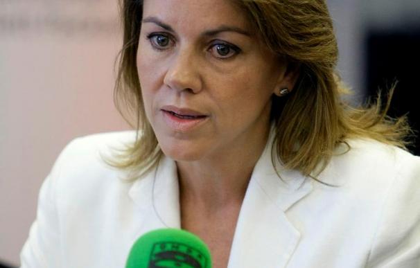 Cospedal cree que Zapatero ha desautorizado a Elena Salgado