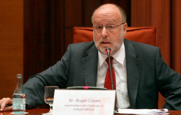 Àngel Colom considera que la comisión parlamentaria es "un tribunal político"