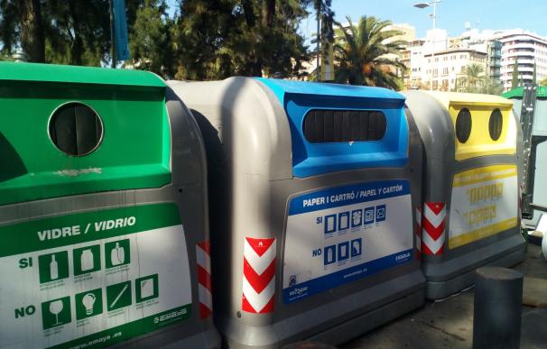 La producción de residuos crece un 12% y la recogida selectiva llega al 20% en junio en Palma