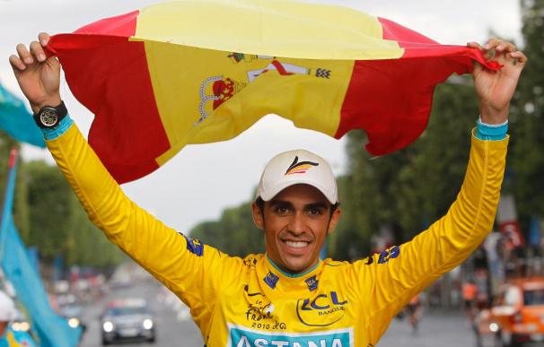 Contador afima es un honor poner su nombre junto a leyendas del ciclismo