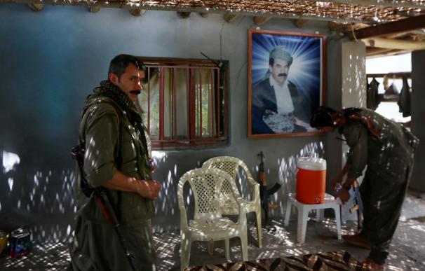 Miembros del Partido de los Trabajadores del Kurdistán./AFP.
