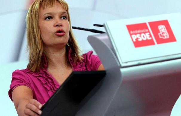 El PSOE mantiene políticas reformistas y realistas frente a la "histeria" del PP, según Leire Pajín