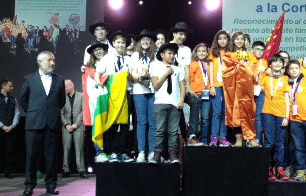 Los tres equipos riojanos participantes en la First Lego League España consiguen premio