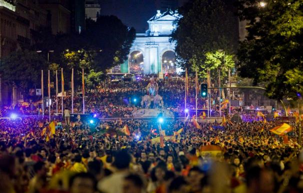 España se echó a la calle para celebrar el primer título mundial