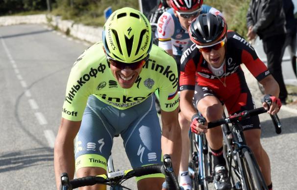 Contador: "Estoy contento con mi forma, a pesar de no lograr la victoria"