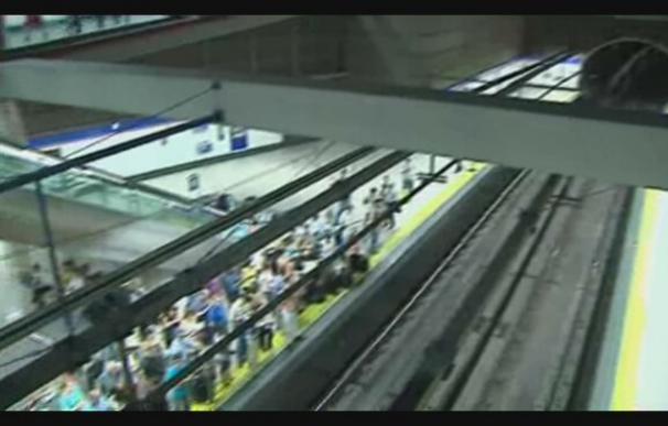 El Metro de Madrid, otra vez al 50 por ciento