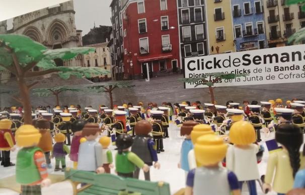 Más de dos centenares de Playmobil homenajean a la Banda de Trompetas y Tambores de la Semana Santa de Cuenca