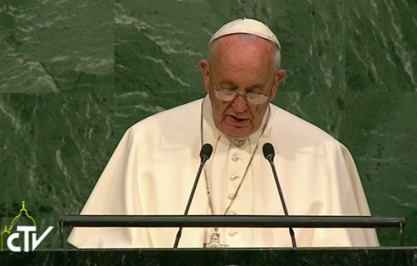 El Papa interviene ante la Asamblea de la ONU