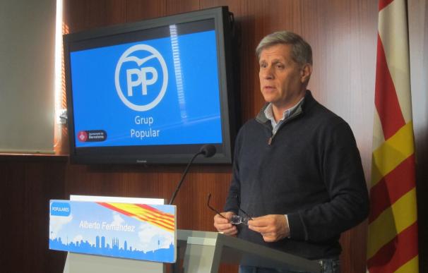 Alberto Fernández (PP) pide a Puigdemont acciones contra el "turismo borroka" de la CUP
