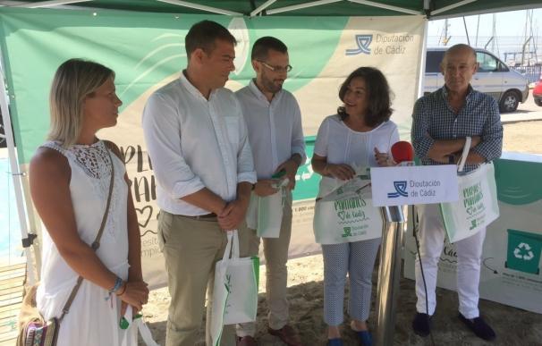 Diputación finaliza en La Línea la campaña de concienciación sobre el estado de las playas