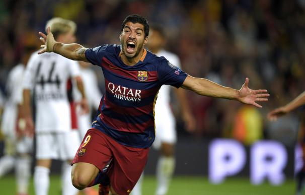 Un gol Luis Suárez dio la victoria al Barcelona. / AFP