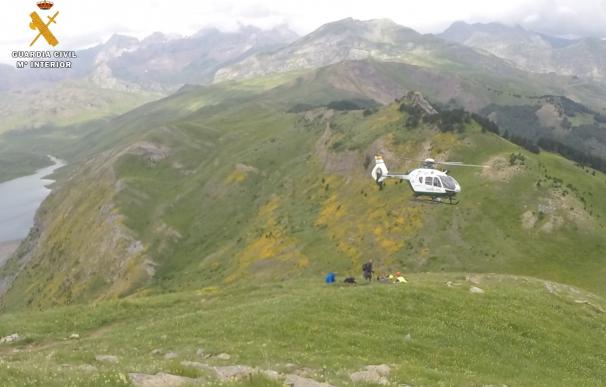 Fallece un senderista mientras ascendía al pico Pacino en Sallent de Gállego (Huesca)