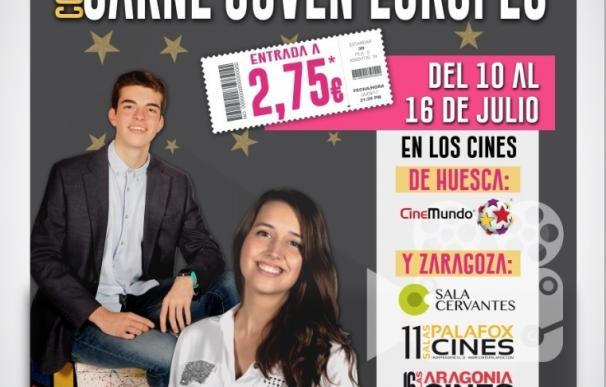El Instituto Aragonés de la Juventud lanza una campaña para ir al cine por 2,75 euros