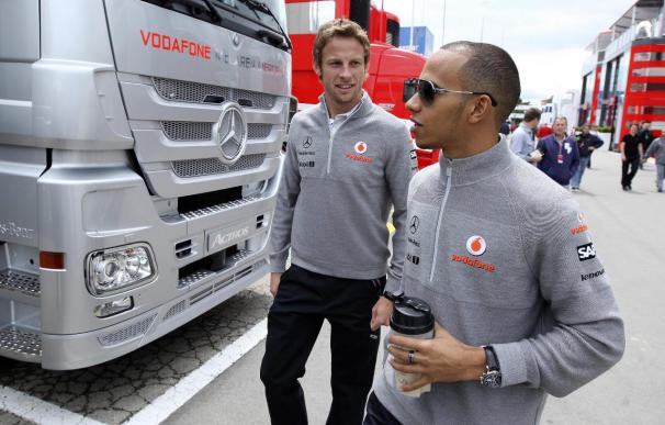 Los McLaren de Hamilton y Button, los mas rápidos en la primera sesión libre del GP España