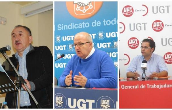 Los candidatos a suceder a Méndez en UGT piden derogar la reforma laboral y discrepan sobre Cataluña