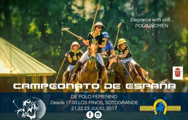 El Santa María Polo Club acoge desde esta tarde el III Campeonato de España de Polo Femenino
