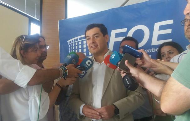 Moreno (PP-A), partidario de que a principios de 2018 estén designados los candidatos a las elecciones municipales