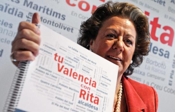 Rita Barberá busca su quinta mayoría absoluta