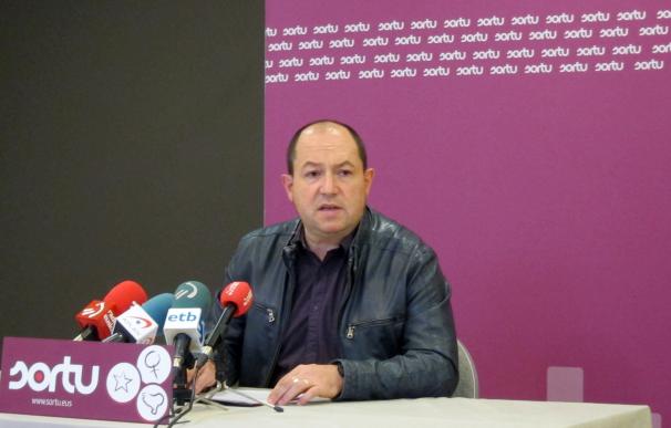 Barrena (Sortu) dice que muchos vascos creen que Otegi puede llevar el desarme de ETA hasta "sus últimas consecuencias"
